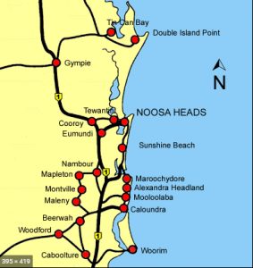 Noosa Map